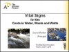Vital Signs for the Cents in Water, Waste and Watts
