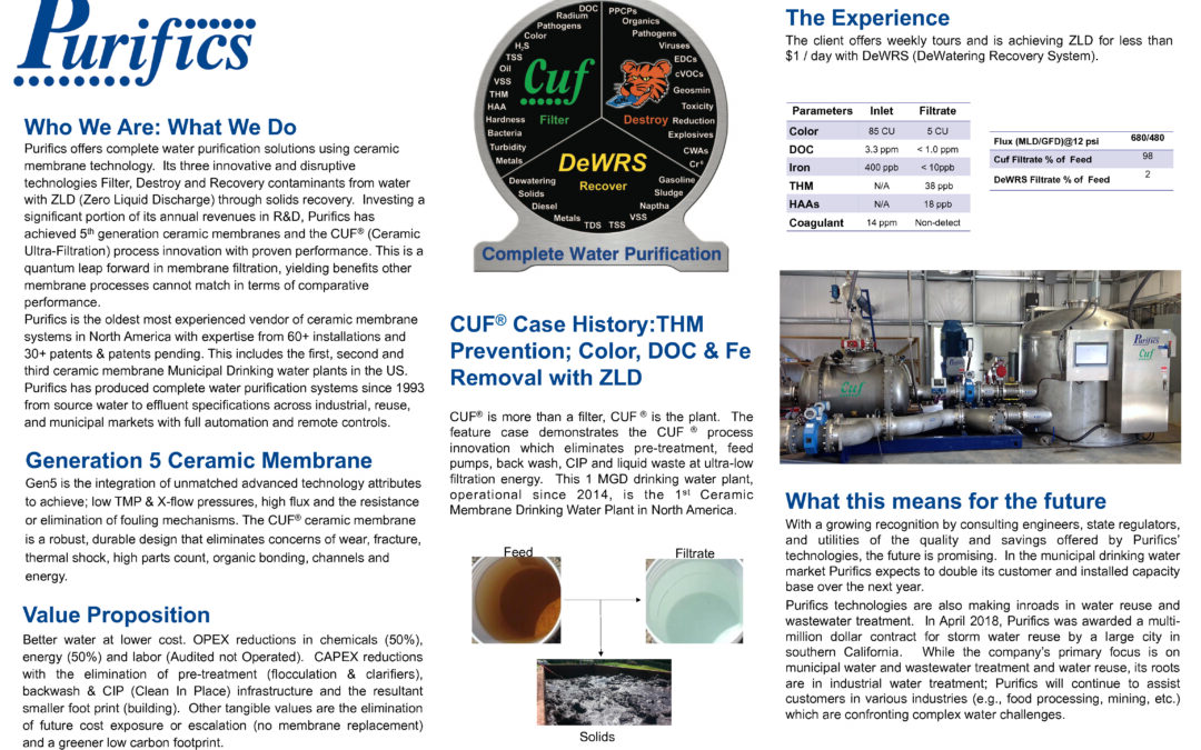 Purifics CUF Case Study